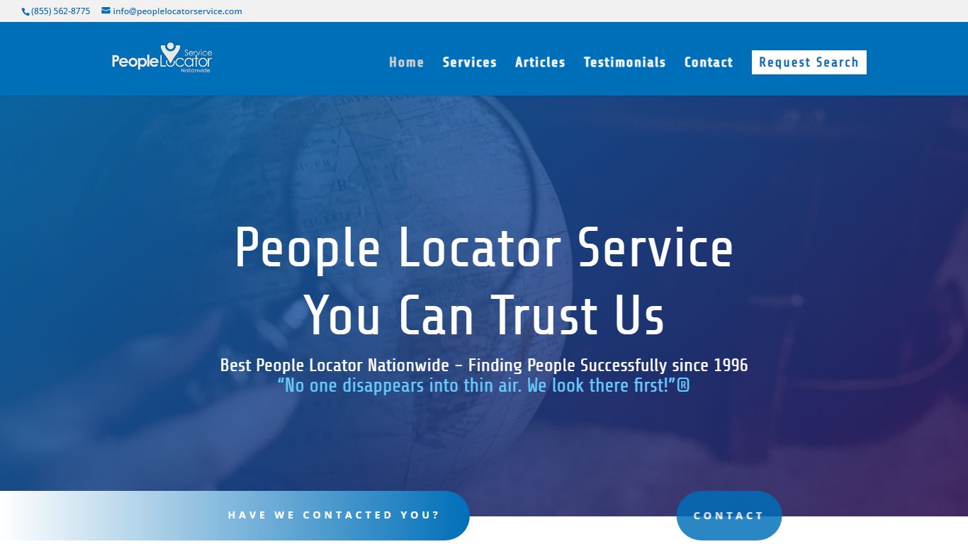 Home | People Locator Service